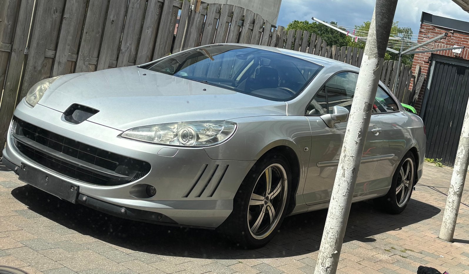 Peugeot 407 coupe, Auto's, 4 zetels, Stof, Zwart, 4 cilinders
