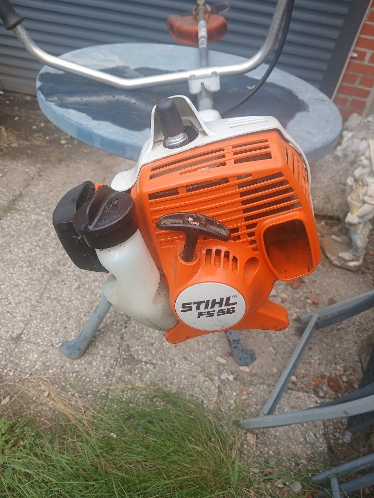 Benzine Bosmaaier Stihl FS55, Jardin & Terrasse, Débroussailleuses, Stilh, 30 à 50 cm, Enlèvement, Utilisé