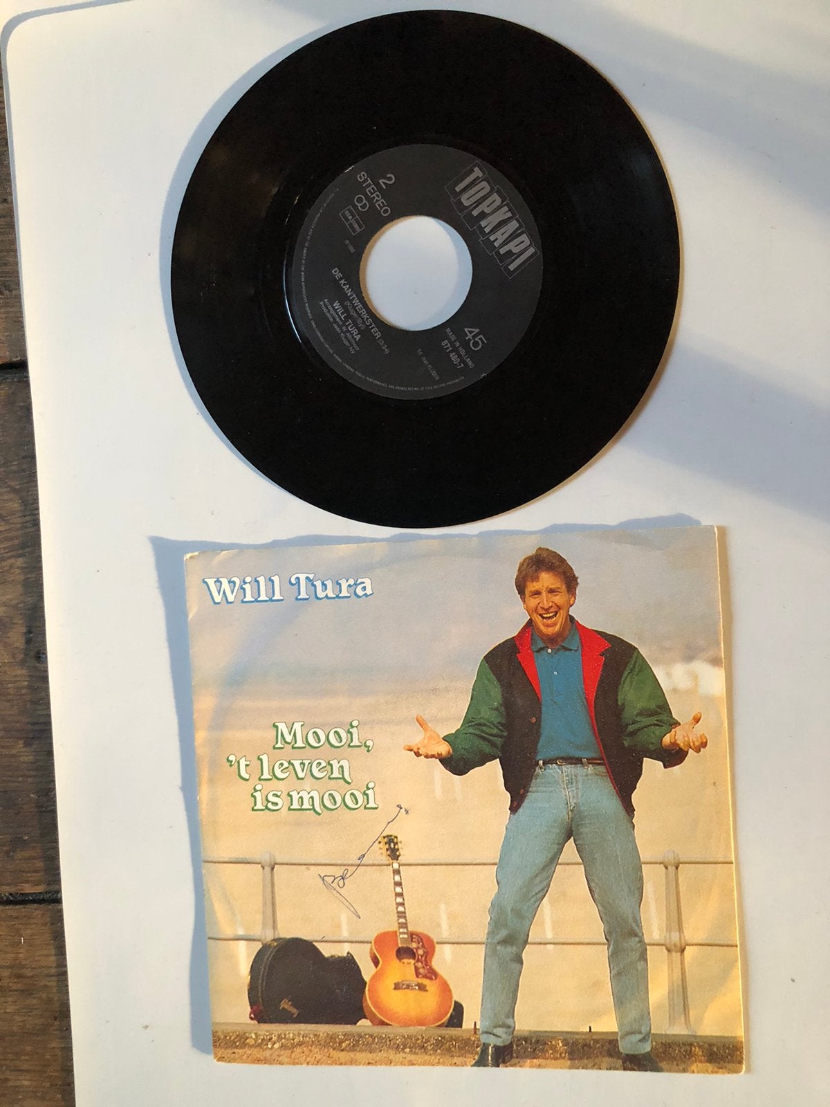 Will Tura: mooi, 't leven is mooi ( belpop; 1988), Verzenden, Zo goed als nieuw