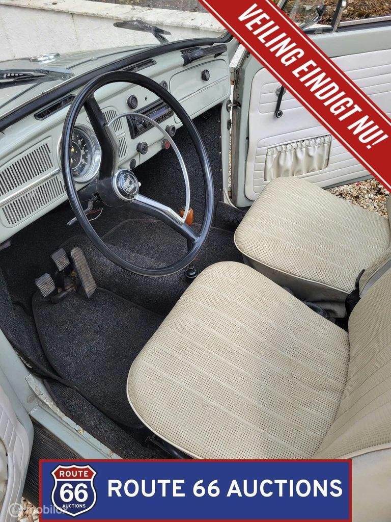 Volkswagen Beetle 1500 | 1969 | Route 66 Auctions, Autos, Achat, Entreprise, Autre carrosserie, Essence