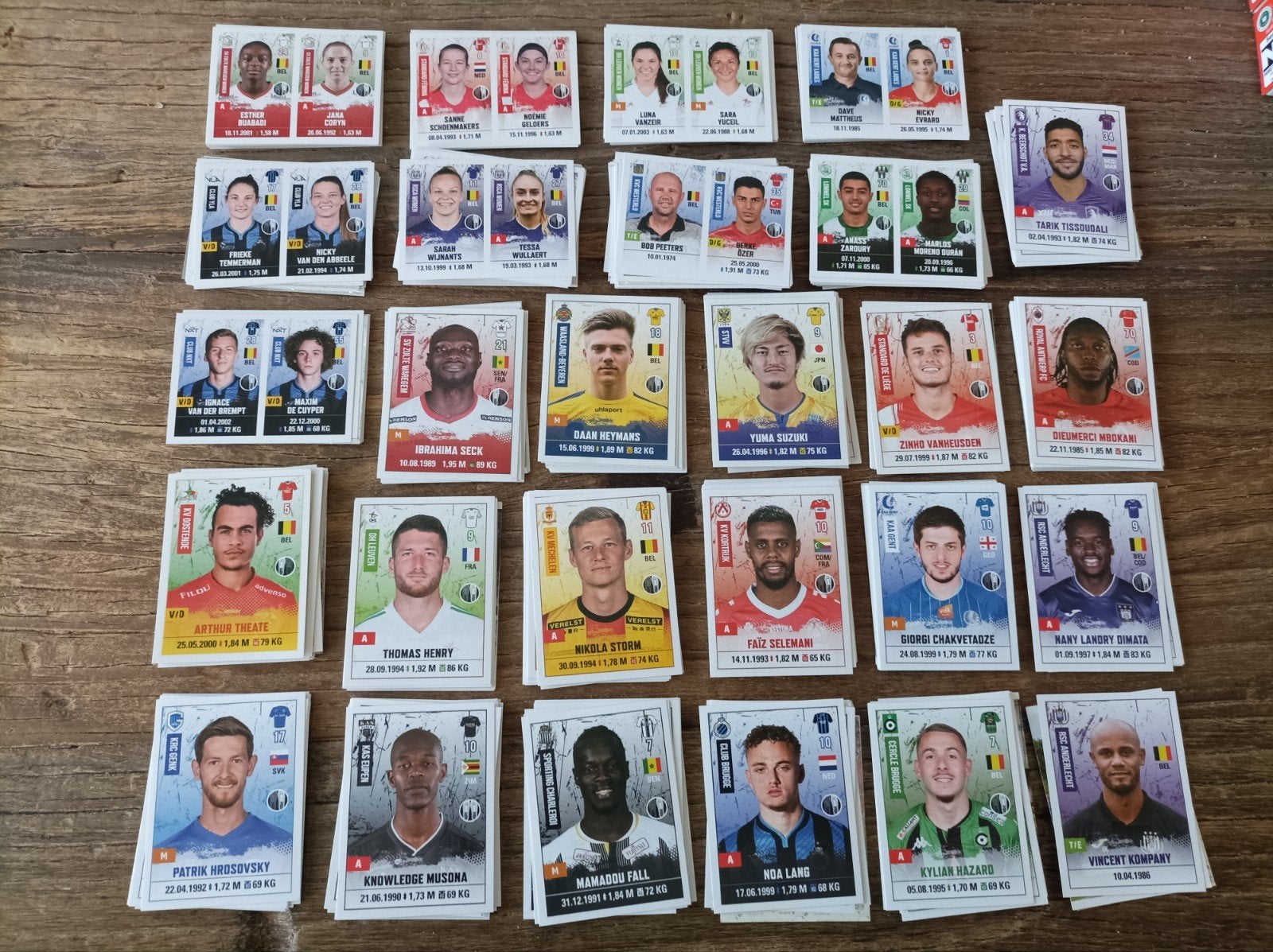Panini Pro League 2020-2021, 420 autocollants différents, Enlèvement ou Envoi