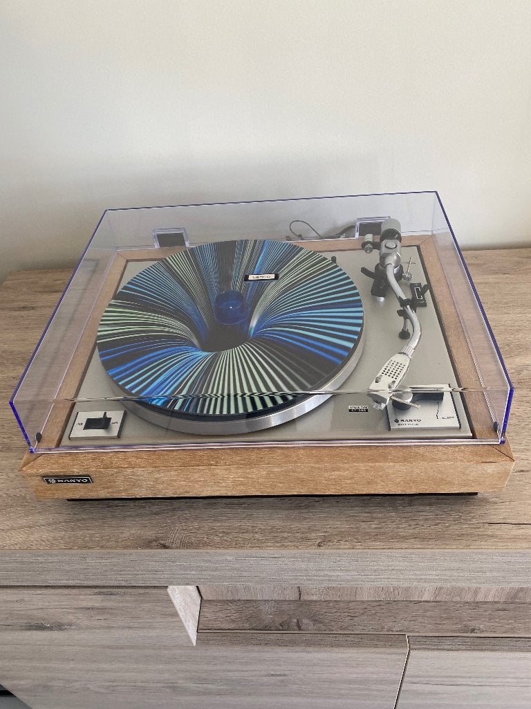Sanyo platenspeler TP625 in sublieme staat, TV, Hi-fi & Vidéo, Autres marques, Tourne-disque, Reconditionné, Enlèvement