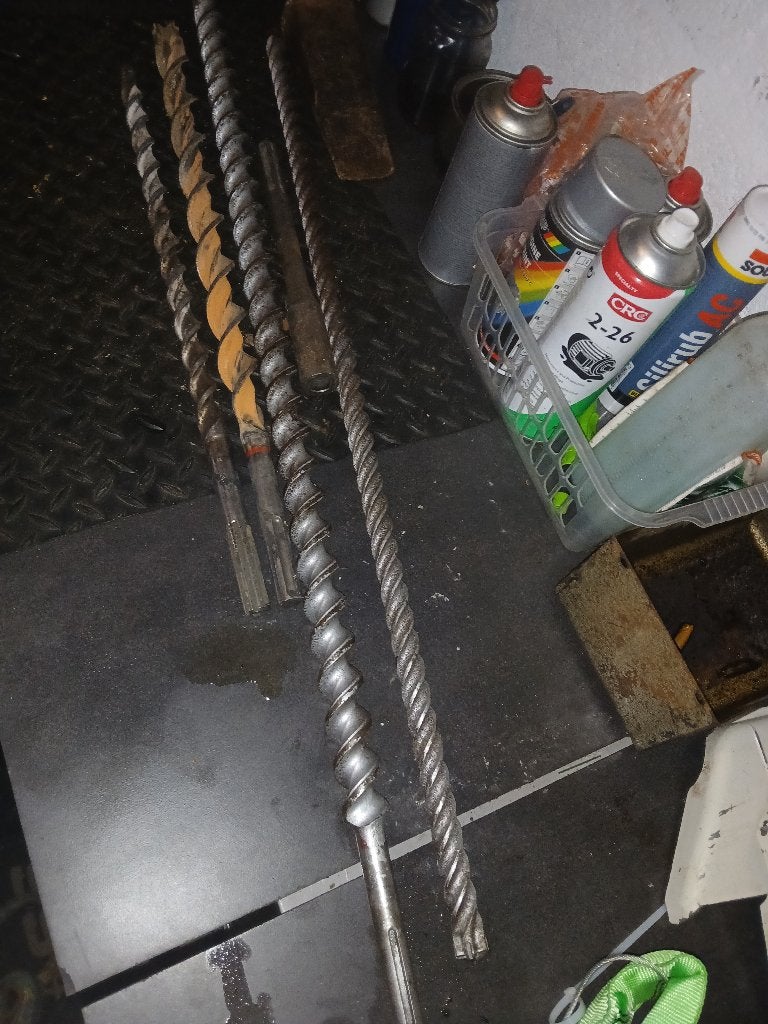 Diamant boren, Ophalen