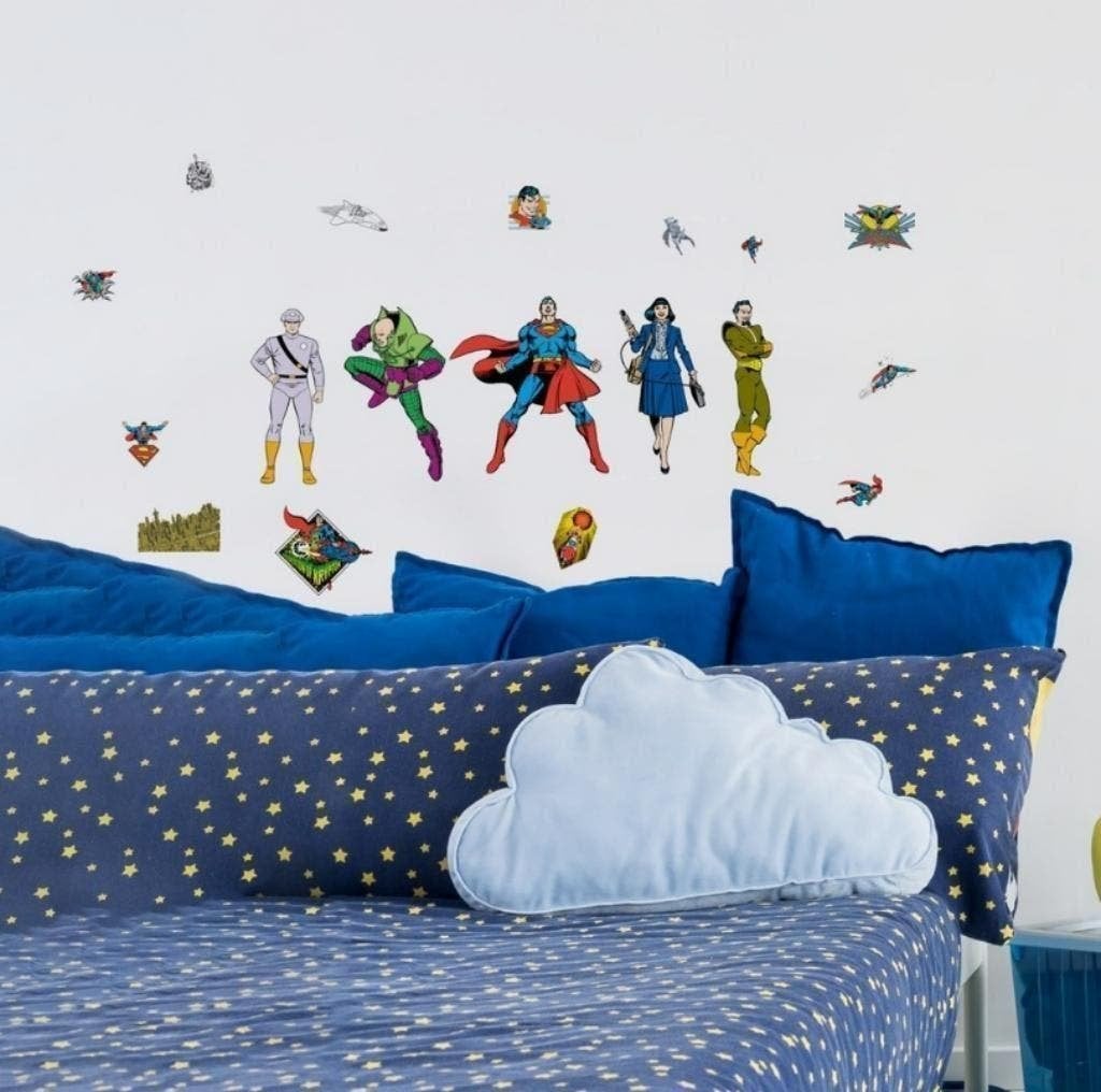 Superman Muurstickers - Roommates - VAN 29,95 VOOR 14,95!, Ophalen of Verzenden, Nieuw, Wanddecoratie