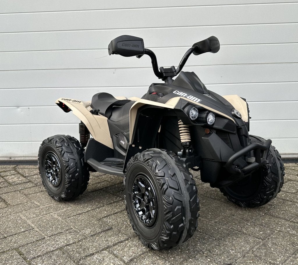 Kinder Accu Quad can-am 12v Rubberband -Leder zit NIEUW!, Ophalen of Verzenden, Nieuw