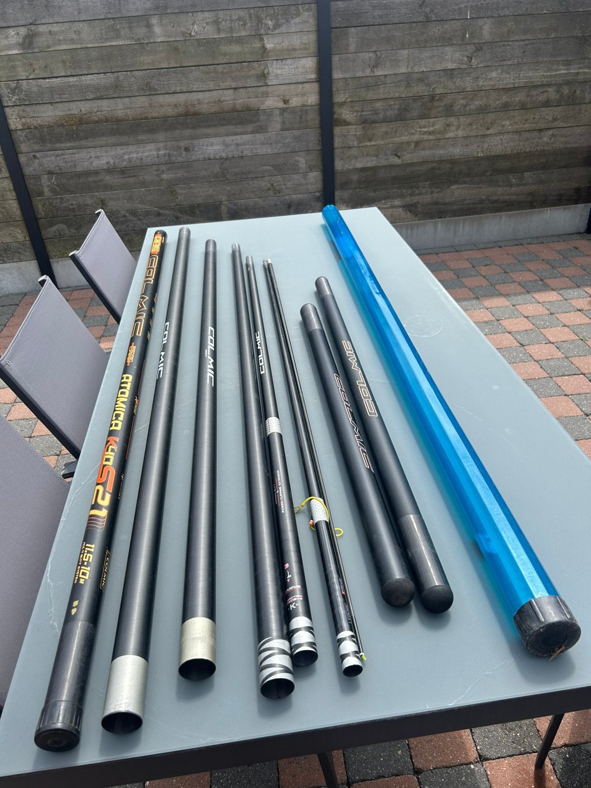 vaste stok. Atomica K40 10m -11.5m, Watersport en Boten, Hengelsport | Witvissen, Ophalen, Zo goed als nieuw, Vaste hengel