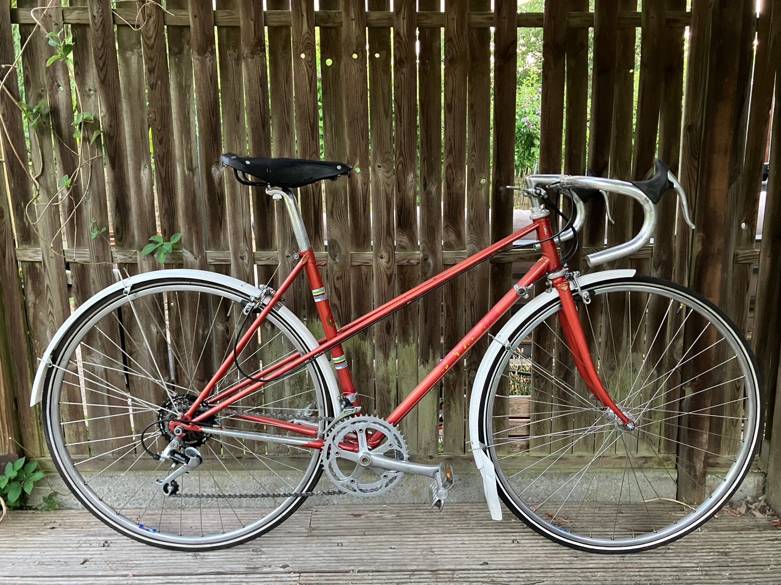 Mélange rétro vintage, Autres marques, 10 à 15 vitesses, Frein sur jante, Comme neuf