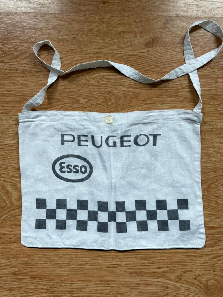 Vintage musette Peugeot Esso, Enlèvement ou Envoi, Utilisé