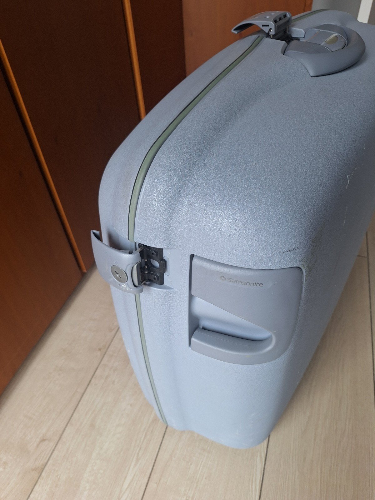 Samsonite polypropyleen koffer 100 l,  2 wielen  cijferslot, Gebruikt, Hard kunststof, Ophalen, 60 tot 70 cm