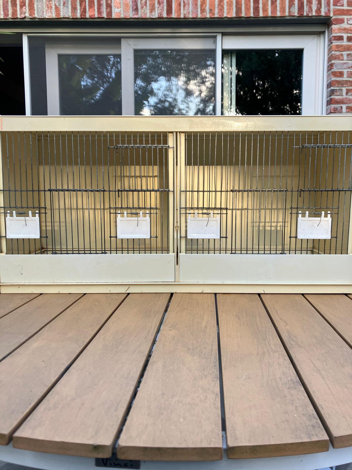 3 pvc kweekkooien te koop 40 euro per stuk, Enlèvement, Utilisé