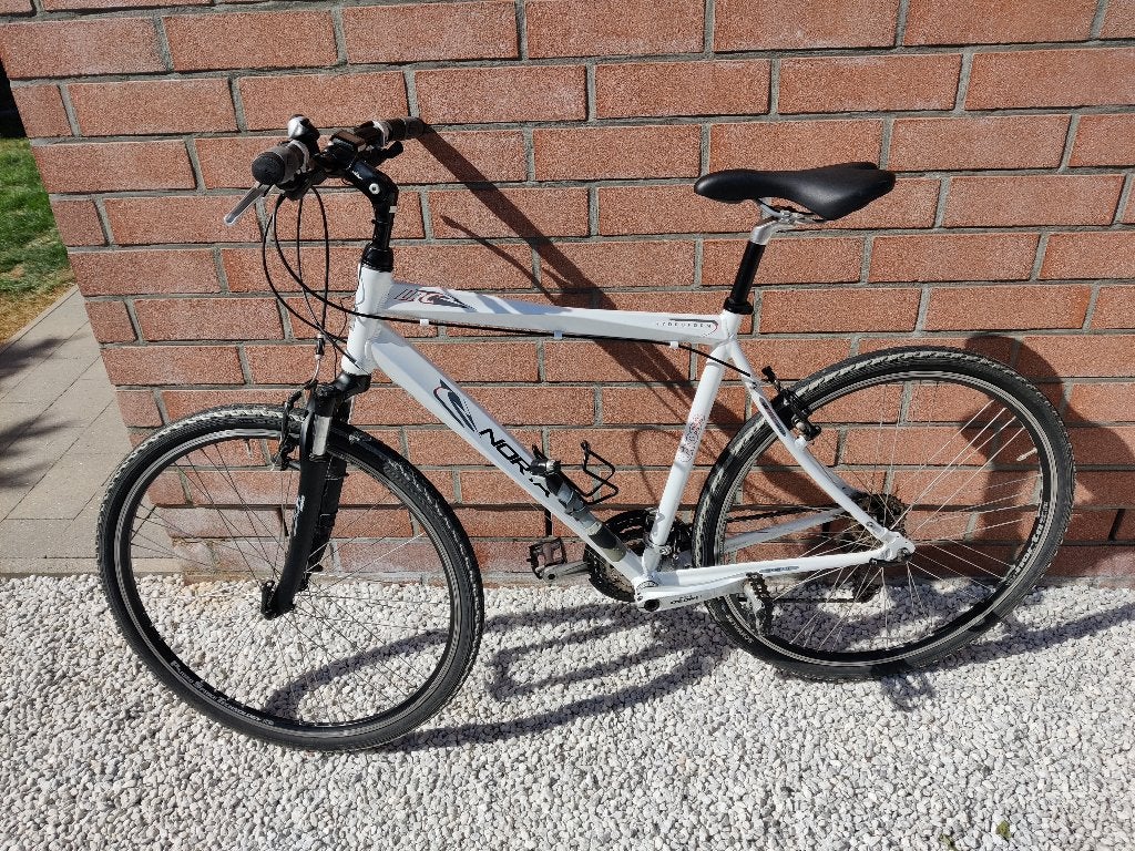 Norta Cross LRC Hydroform, Fietsen en Brommers, Gebruikt, Vering, Velgrem, Meer dan 20 versnellingen