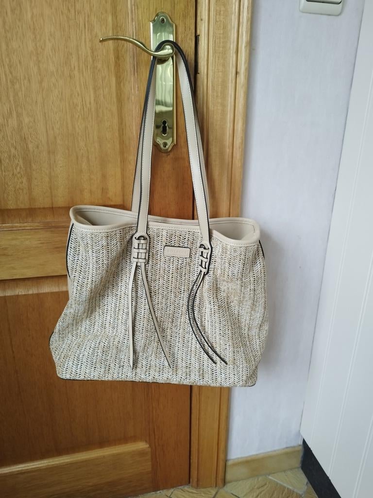 Beige handtas van bulaggi, Enlèvement ou Envoi, Comme neuf, Beige
