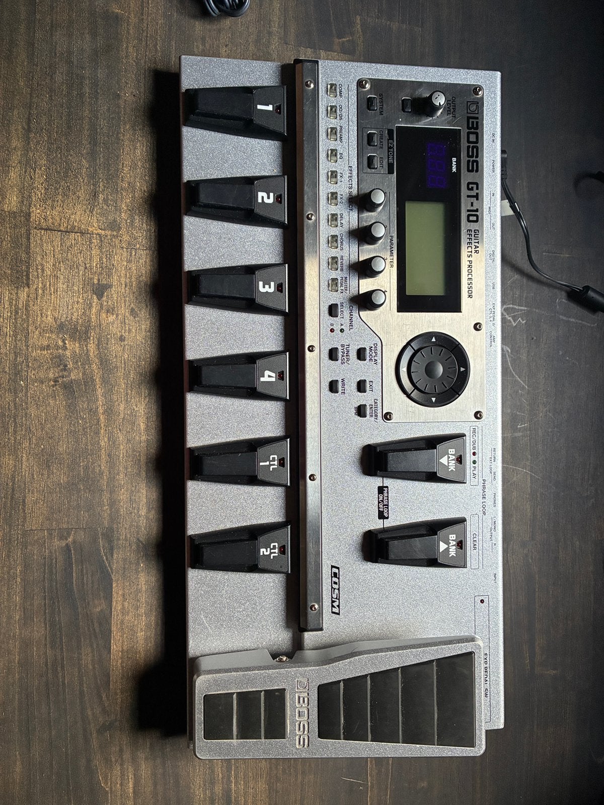 BOSS GT-10 Multieffect Processor (Inclusief Voeding), Muziek en Instrumenten, Ophalen of Verzenden, Zo goed als nieuw, Reverb