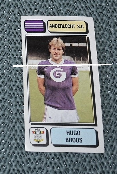 Panini Football 83 RSC Anderlecht/Hugo Broos, Collections, Envoi, Utilisé, Affiche, Image ou Autocollant