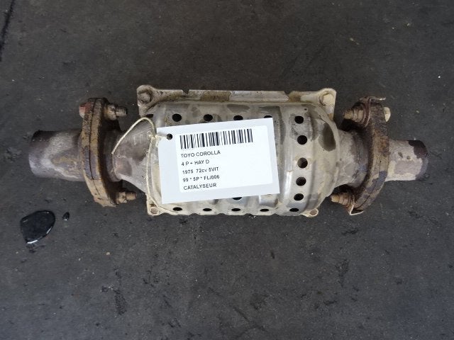 KATALYSATOR Toyota Corolla (E11) (05-1995/10-2001), Auto-onderdelen, Gebruikt, Mevr. I. Hauben, Toyota, Rue de l'Espoir 34 34
4030  GRIVEGNÉE, BE