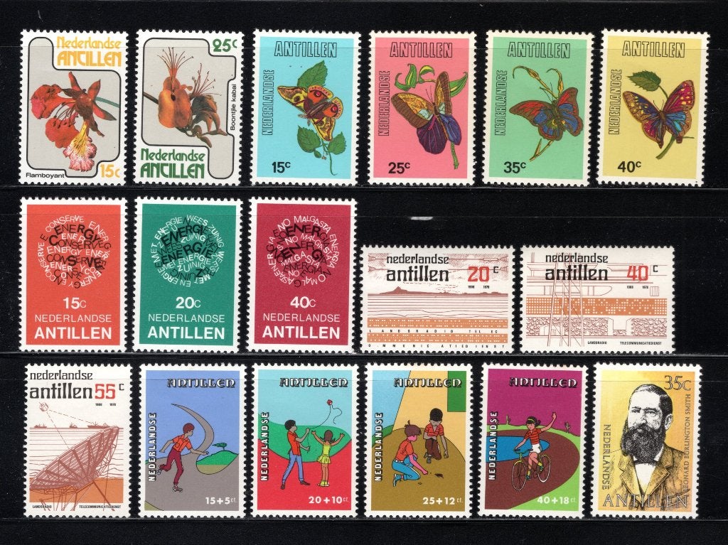 NL. ANTILLES Lot 1978 MNH, Timbres & Monnaies, Timbres | Antilles néerlandaises, Envoi, Non oblitéré