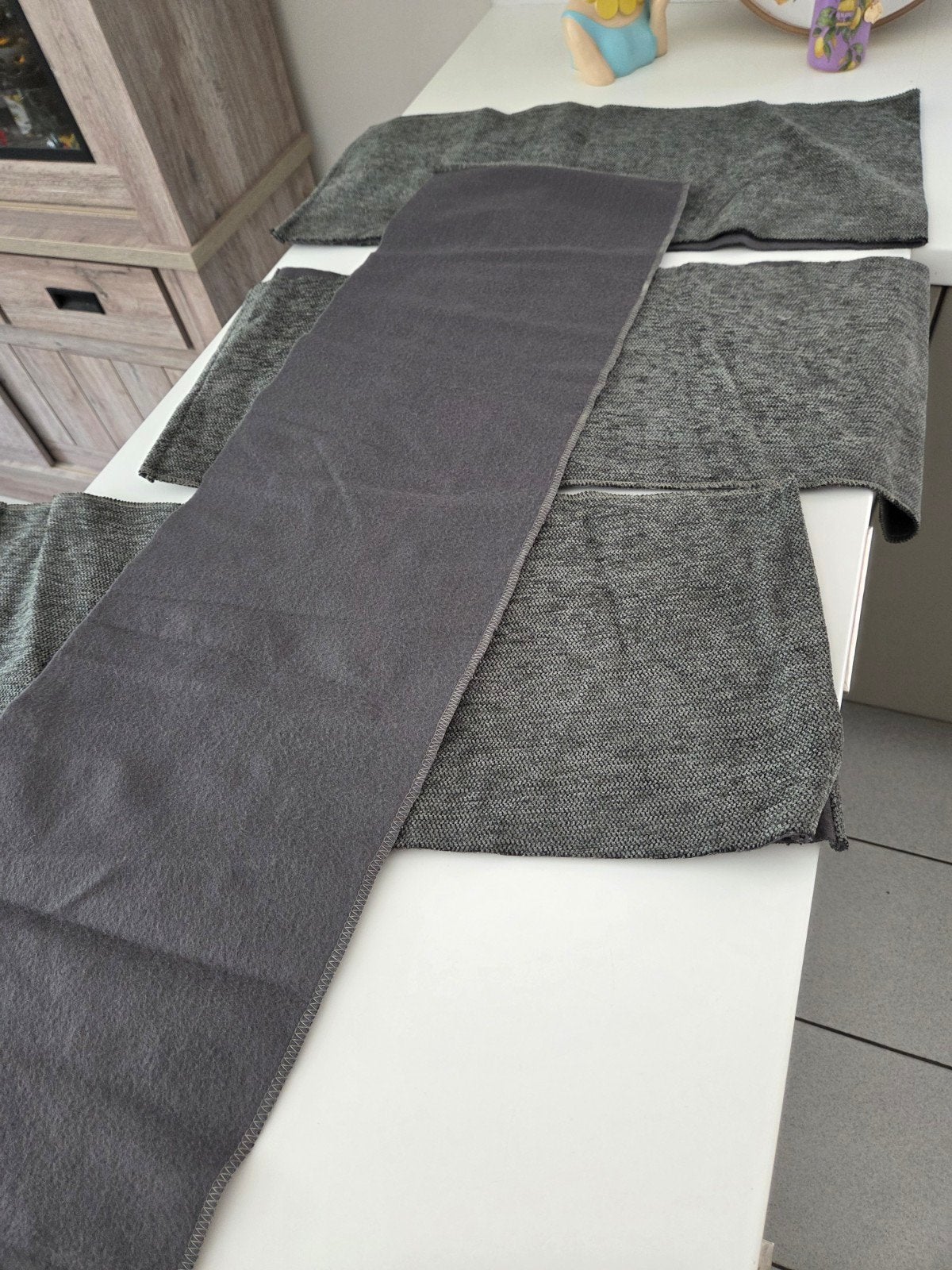 rideau en tissu kakhi isolant chaleur/froid, Neuf, Enlèvement ou Envoi, Moins de 30 cm, Vert