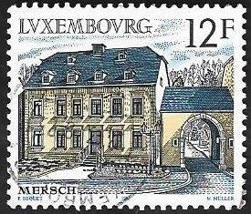 1 Postzegel Luxemburg 1987 Europese campagne platteland, Enlèvement ou Envoi, Luxembourg, Affranchi