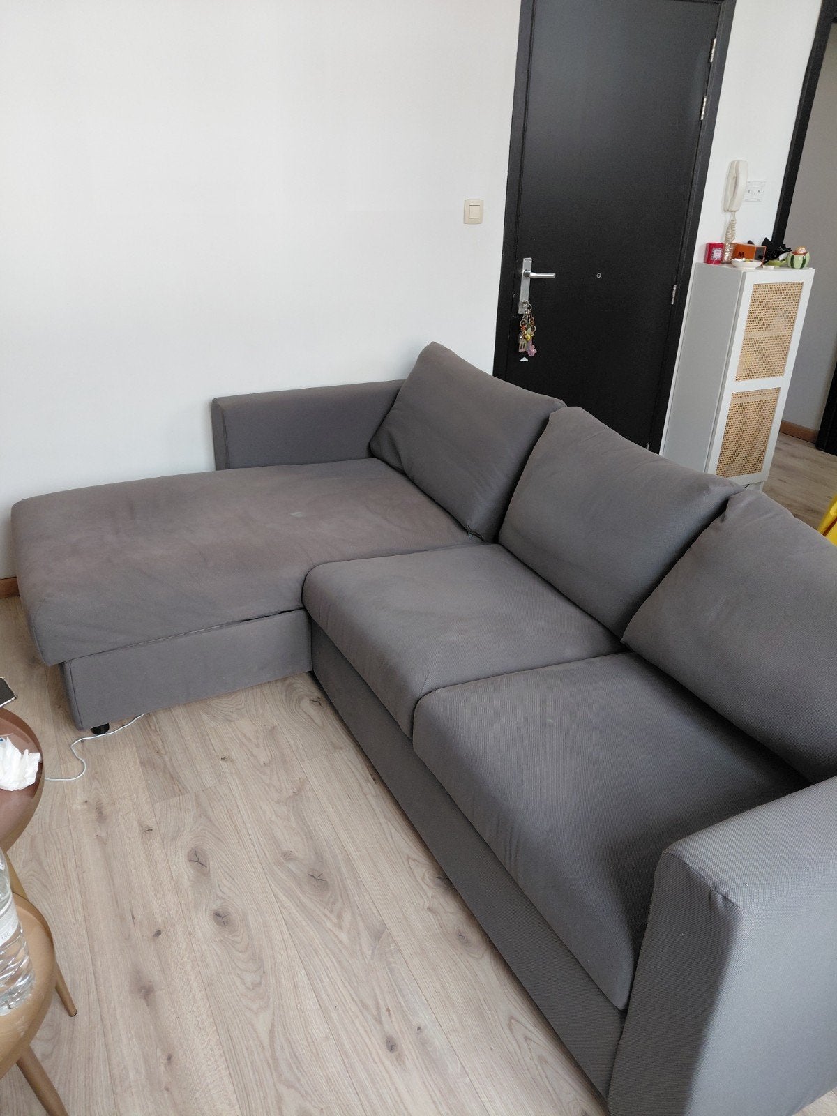 ​Canapé 3 places avec méridienne IKEA VIMLE (Déhoussable) 25, Huis en Inrichting, Ophalen