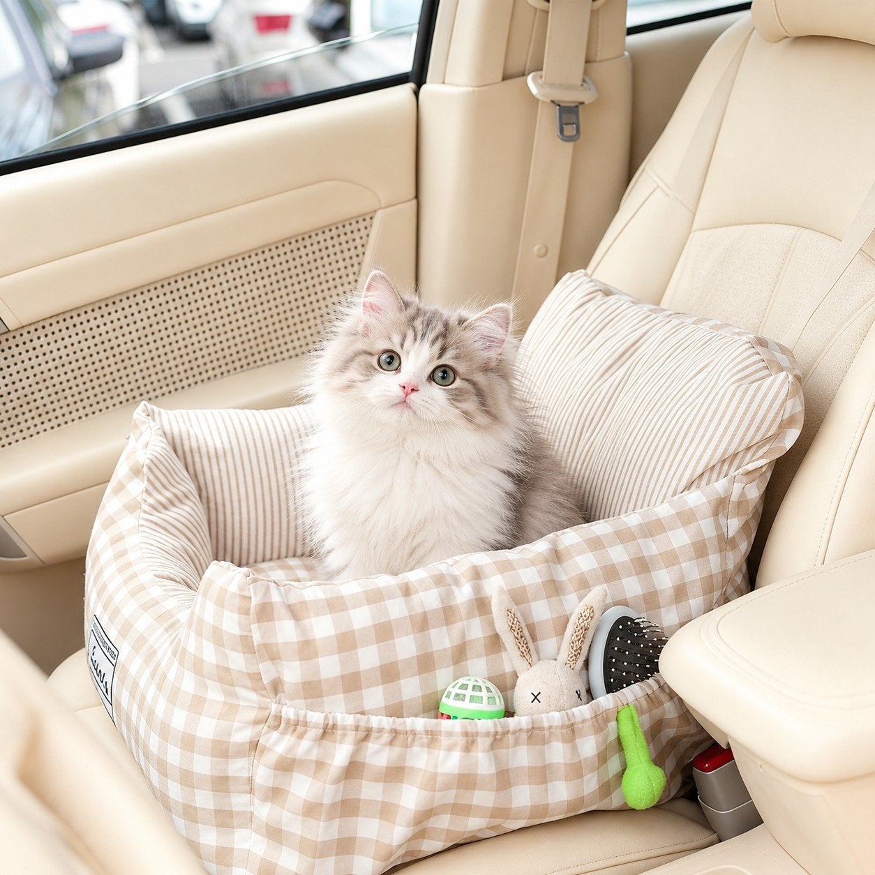 Honden Autostoel / Kattenmand 2-in-1 – Voor Auto & Thuis, Animaux & Accessoires, Paniers pour chats, Enlèvement ou Envoi