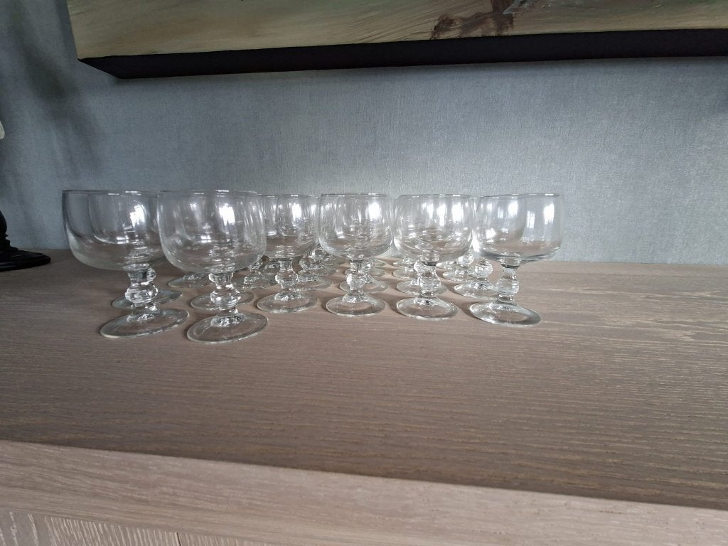 drinkglazen op voet, Verzamelen, Ophalen