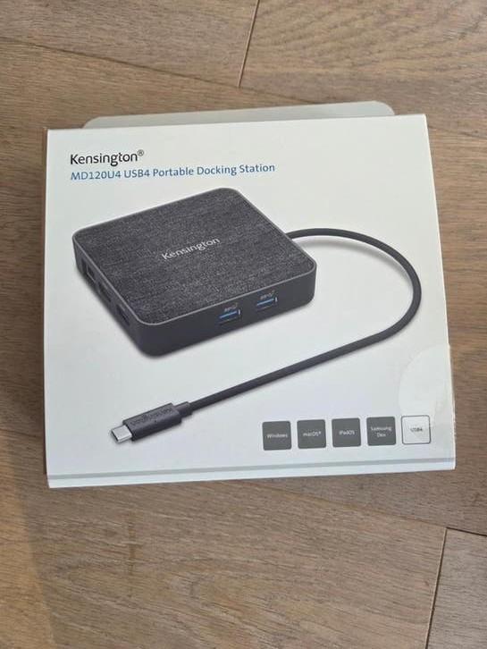 Kensington MD120U4 - docking station, Enlèvement ou Envoi, Neuf