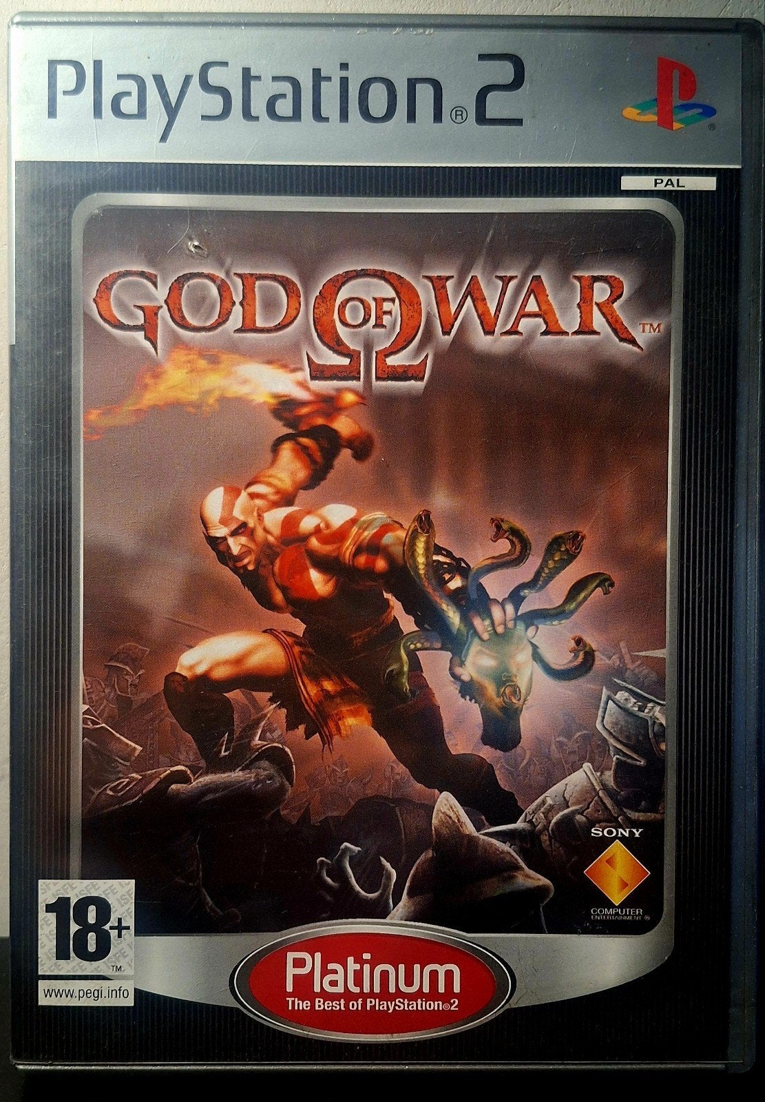 PS2 God Of War, Games en Spelcomputers, Ophalen of Verzenden, Gebruikt, Vanaf 18 jaar