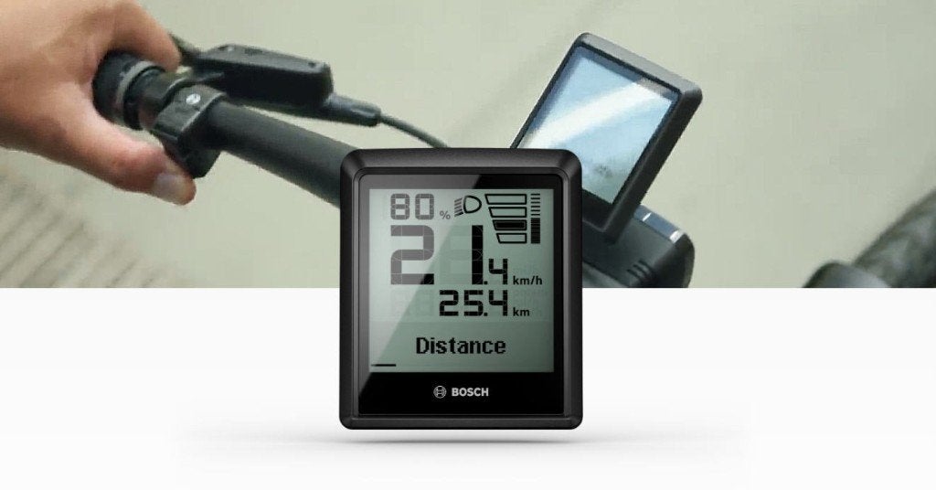 Ordinateur de Bord VAE BOSCH INTUVIA 100 Noir, Enlèvement, GPS, Comme neuf