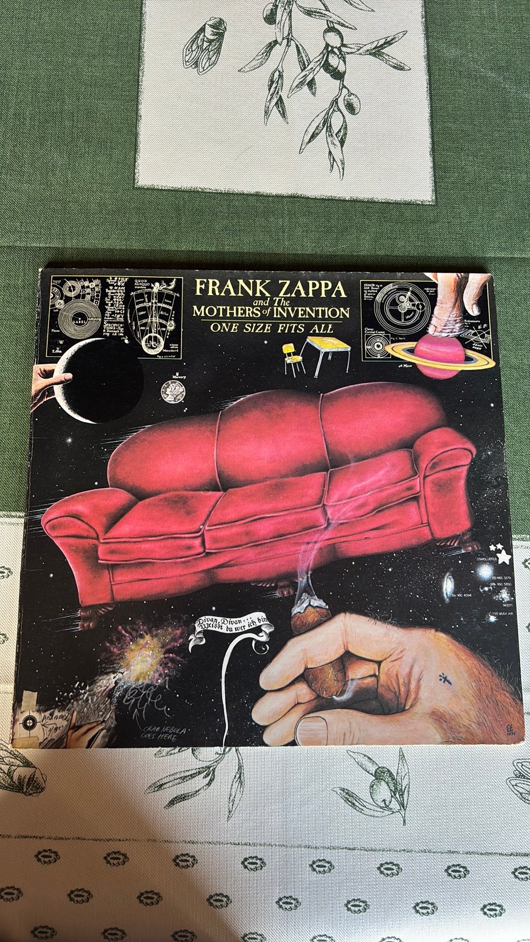 Frank zappa and the mothers, one size fits all, Enlèvement, Comme neuf