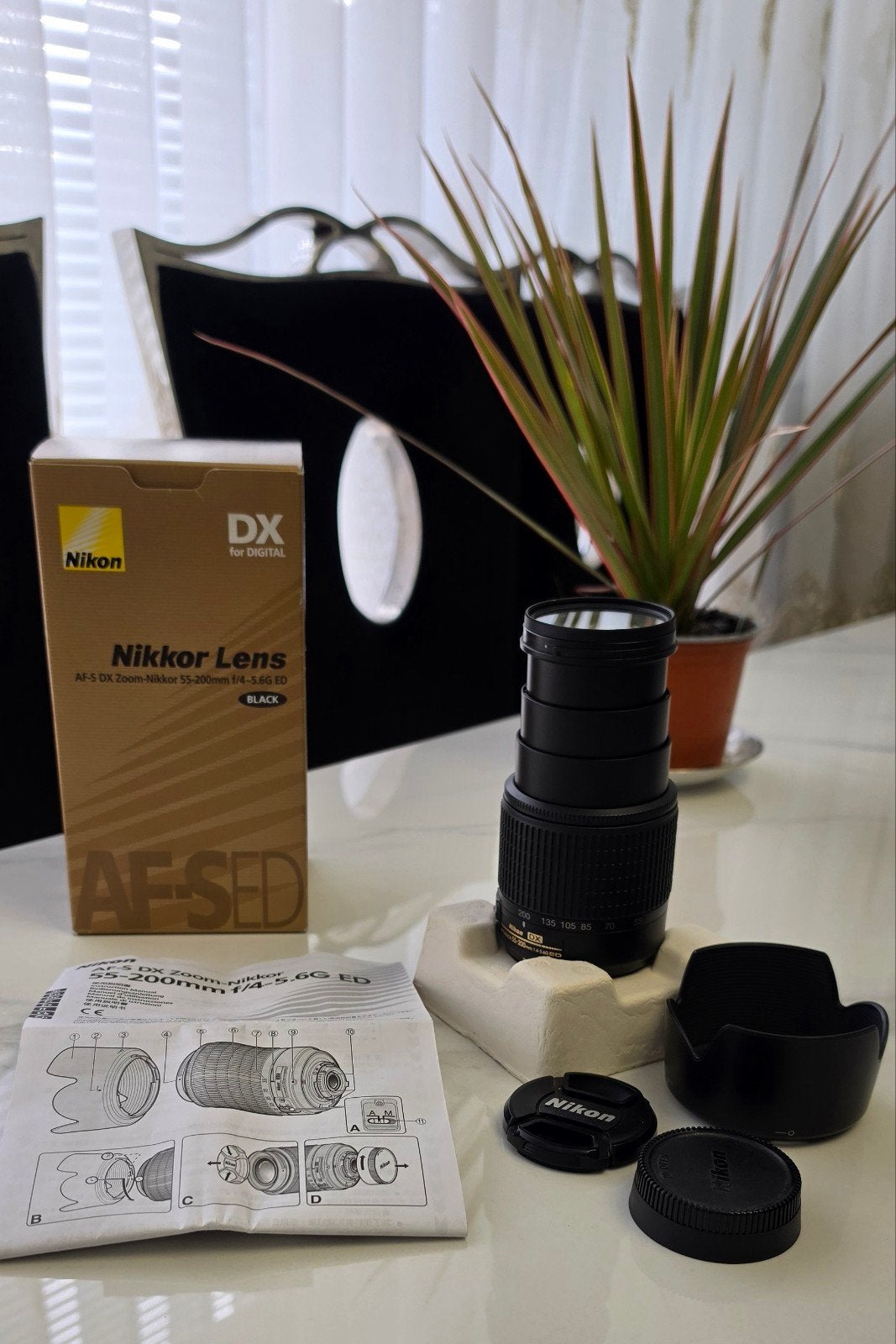 Nikon Telelenzen 55-200, Audio, Tv en Foto, Ophalen, Nikon, Zoom