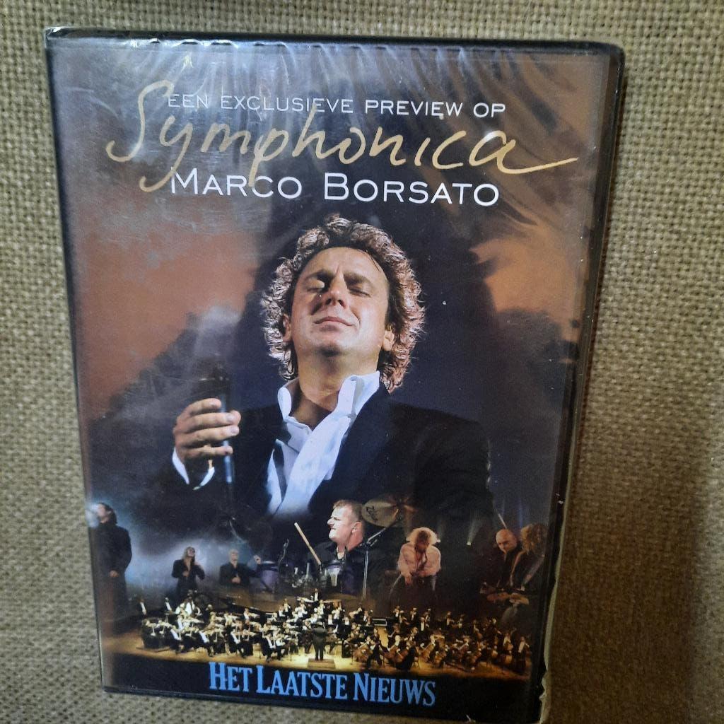 DVD MARCO BORSATO - PREVIEUW OP SYMPHONICA, Enlèvement ou Envoi, Neuf, dans son emballage