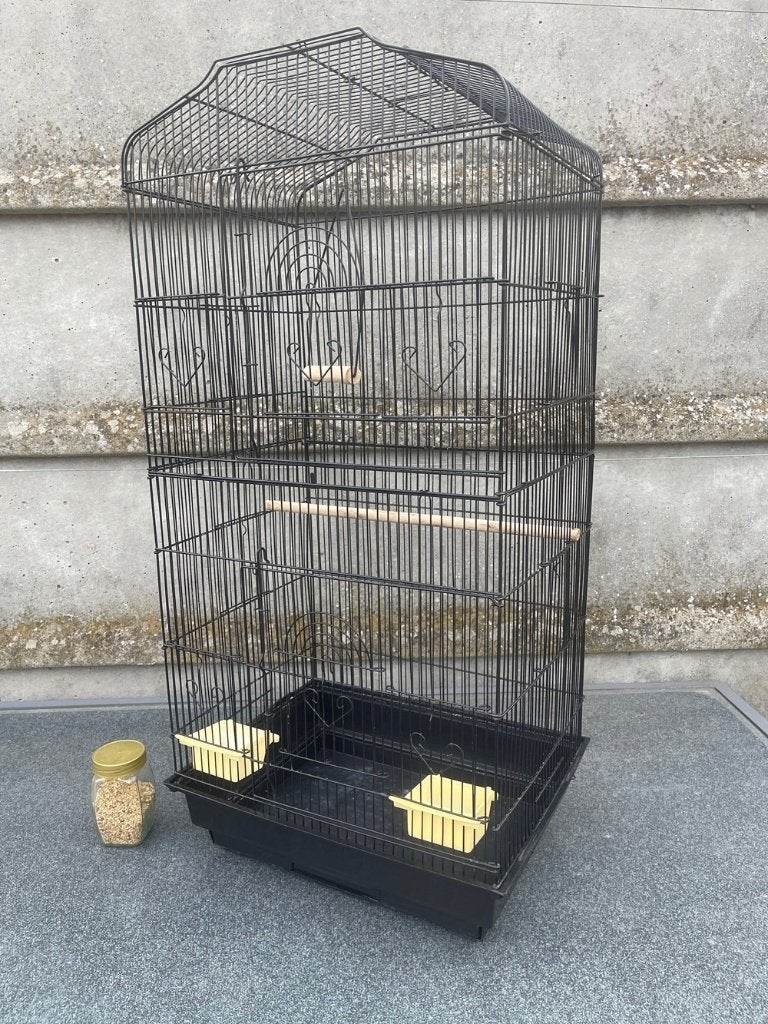 Grote vogelkooi (H92  B45  D35 cm), Dieren en Toebehoren, Ophalen, Zo goed als nieuw, Vogelkooi