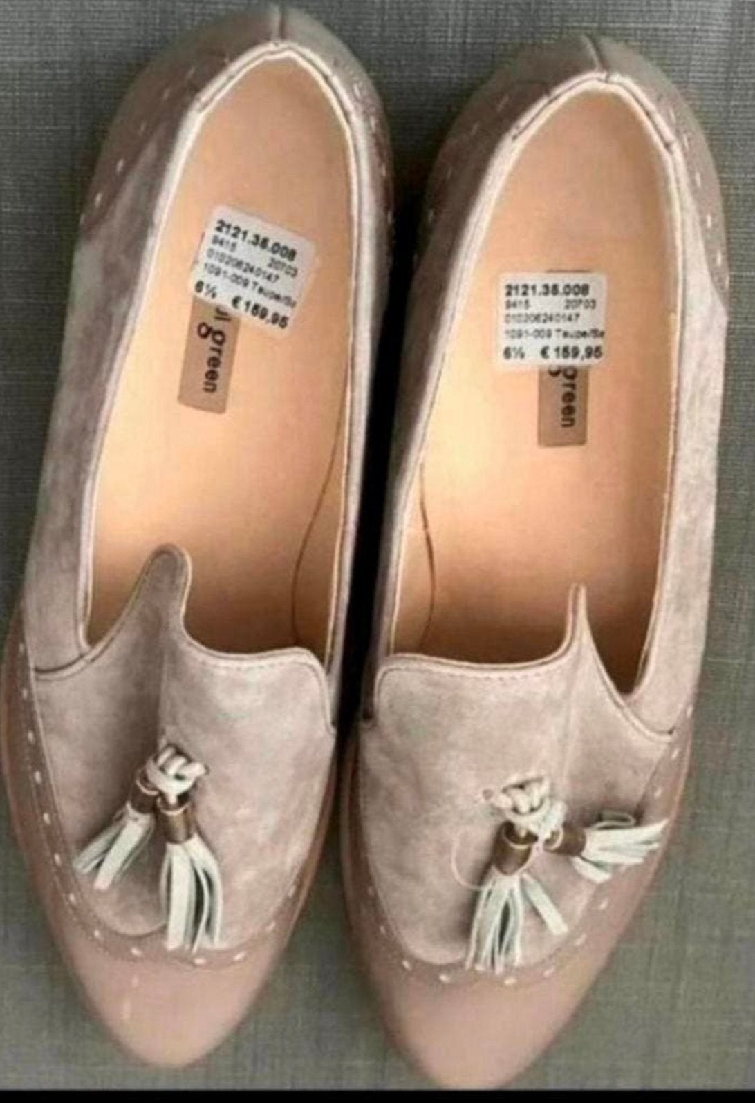 NIEUWE PAUL GREEN LOAFERS ,SUPERMOOI!! Maat 6,5 = Maat40MOOI, Neuf, Enlèvement ou Envoi, Beige, Sabots