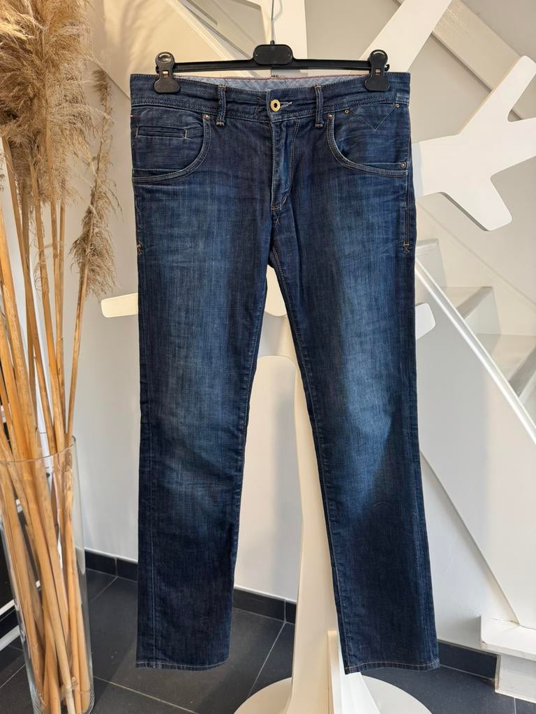 Tommy Hilfiger jeans, Kleding | Heren, Spijkerbroeken en Jeans, Ophalen of Verzenden, Zo goed als nieuw, Blauw, Overige jeansmaten