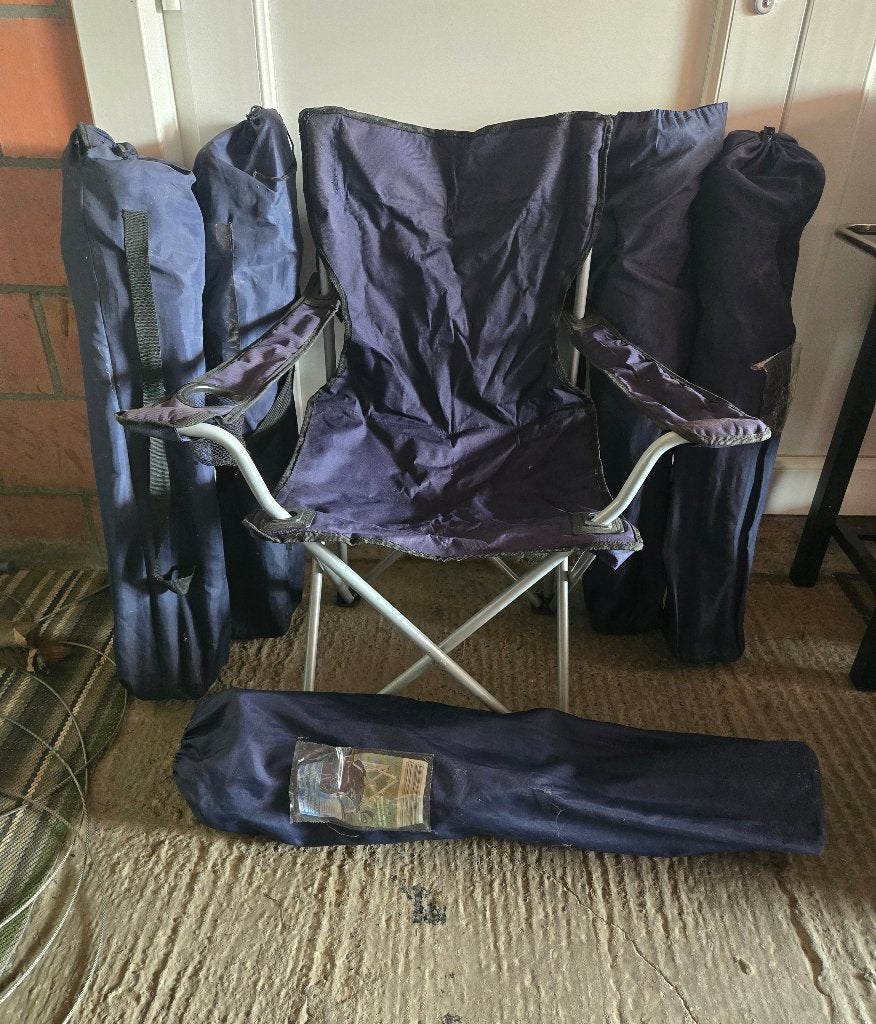 Campingstoelen, Ophalen, Gebruikt, Campingstoel