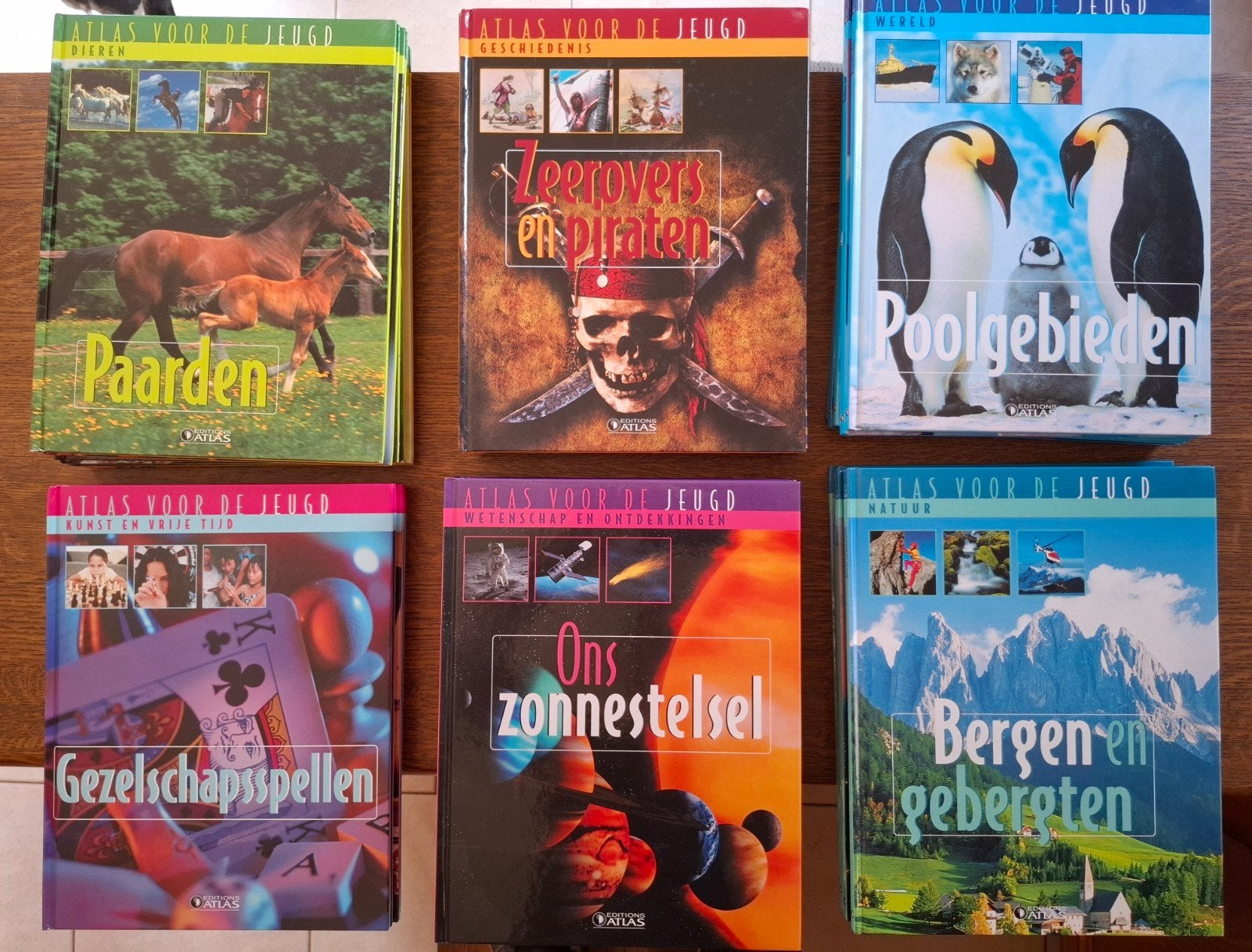 Atlas boeken, Enlèvement