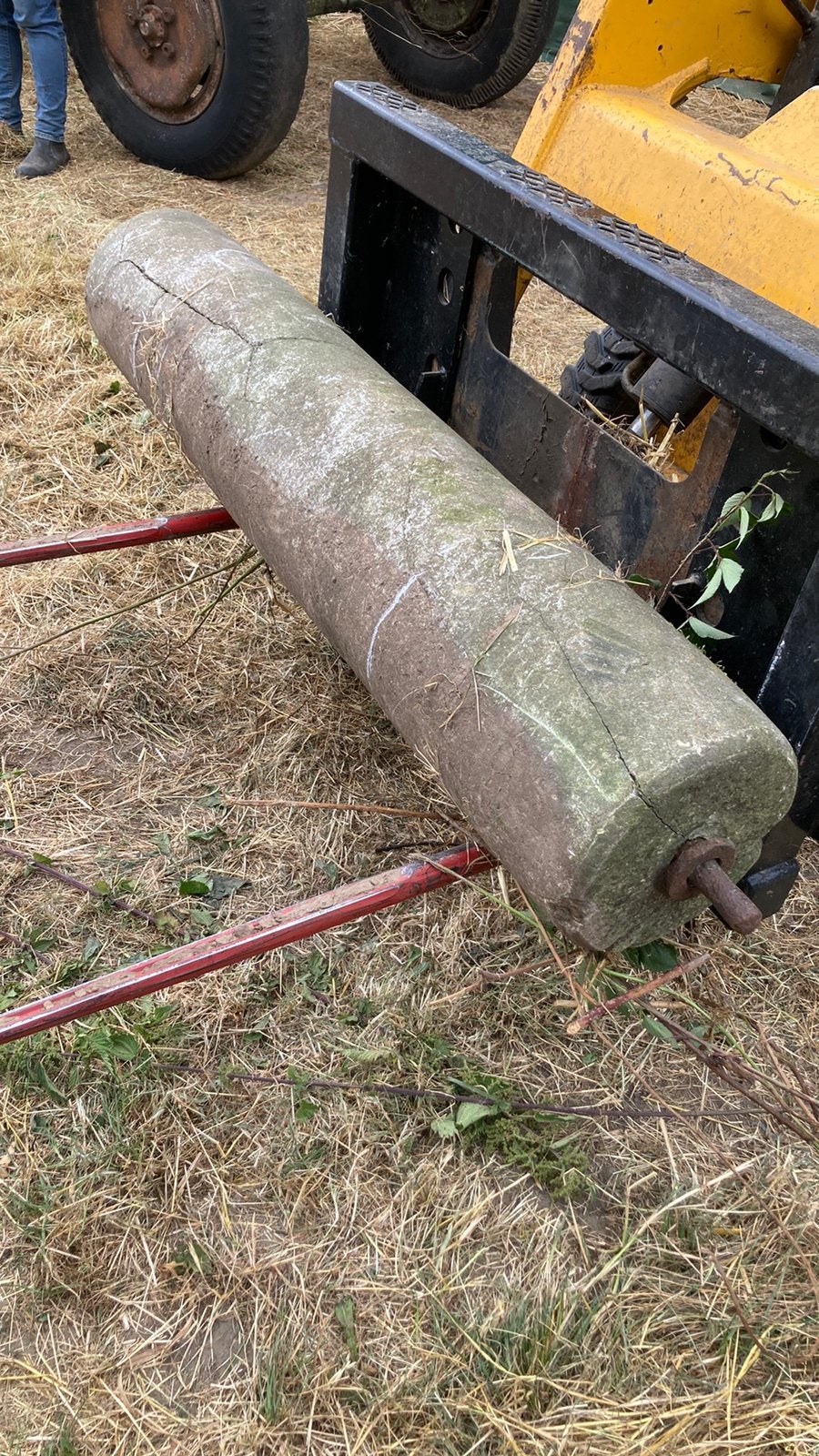 Rouleau en pierre, Jardin & Terrasse, Enlèvement, Utilisé