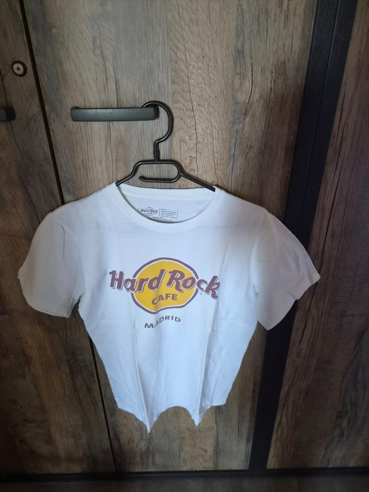 T-shirt Hard Rock café Madrid, Vêtements | Hommes, T-shirts, Hard Rock café, Enlèvement ou Envoi, Porté, Blanc
