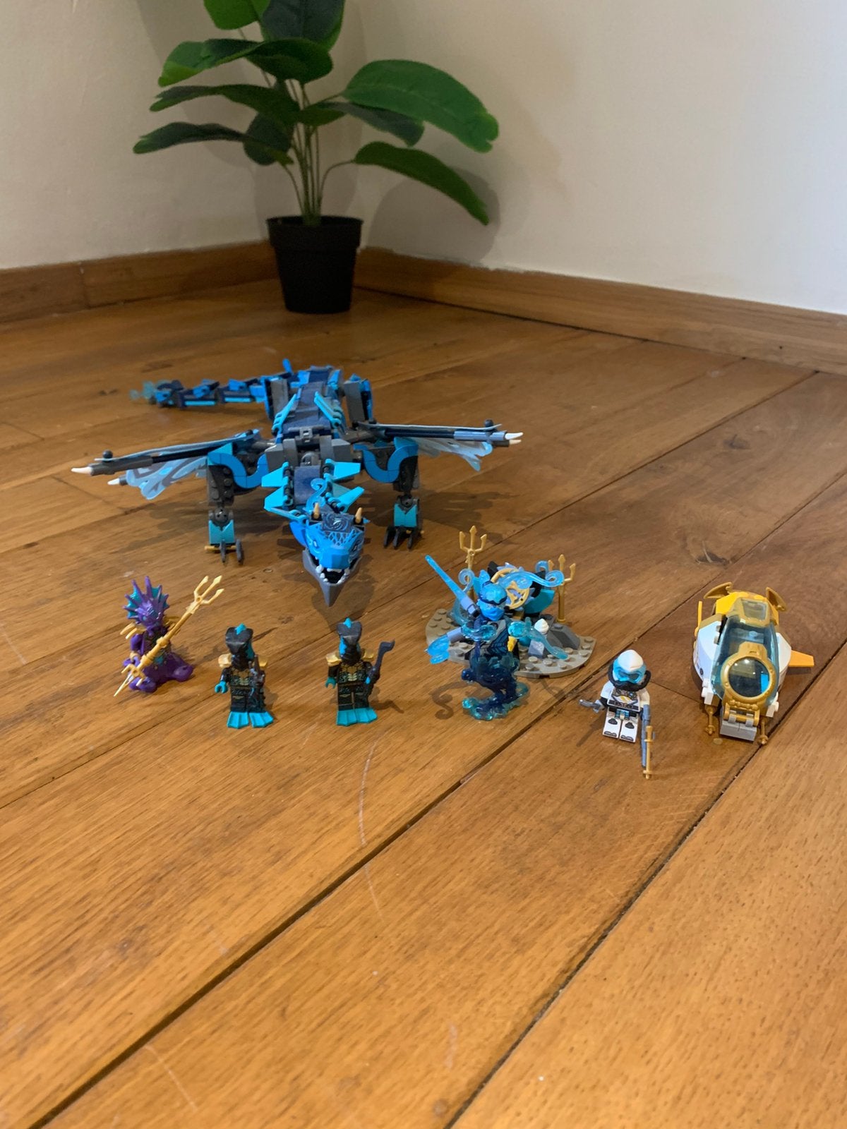 Lego draak set 71754 waterdraak, Enfants & Bébés, Jouets | Duplo & Lego, Comme neuf, Lego, Ensemble complet, Ninjago, Enlèvement