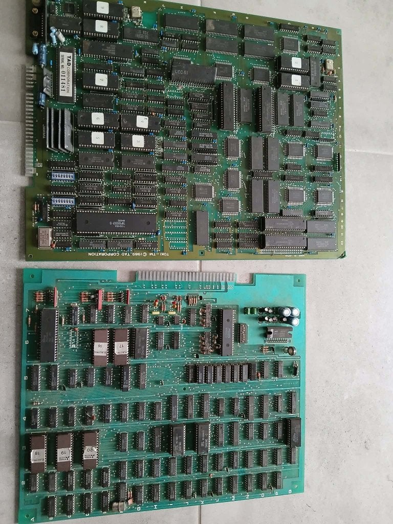 jamma printplaten 2 stuks, Verzamelen, Automaten | Overige, Ophalen of Verzenden, Gebruikt