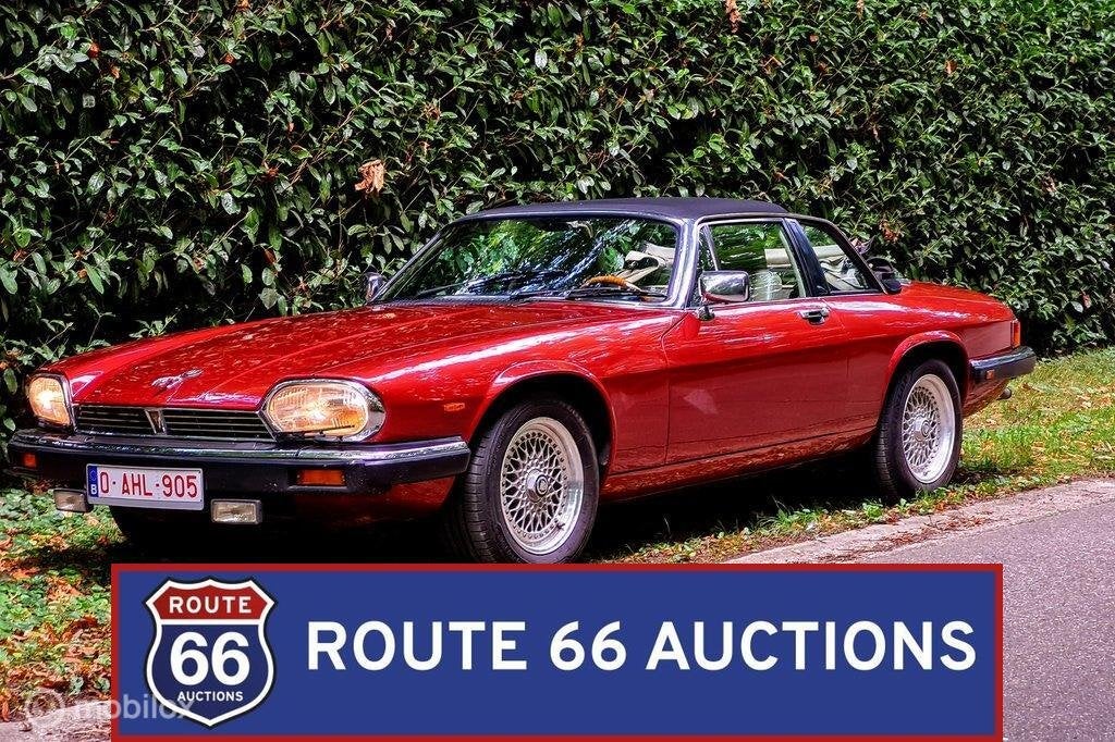 Jaguar XJ-SC V12 | 1986 | Route 66 Auctions, Zwart, Bedrijf, Handgeschakeld, Overige carrosserie