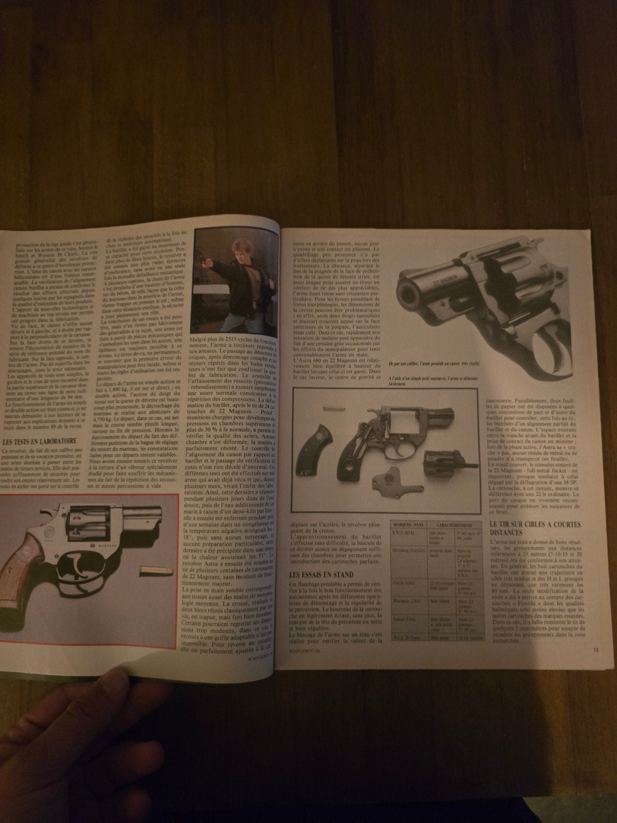Action Guns n105 Janvier 1988 – magazine vintage de collect, Livres, Enlèvement ou Envoi