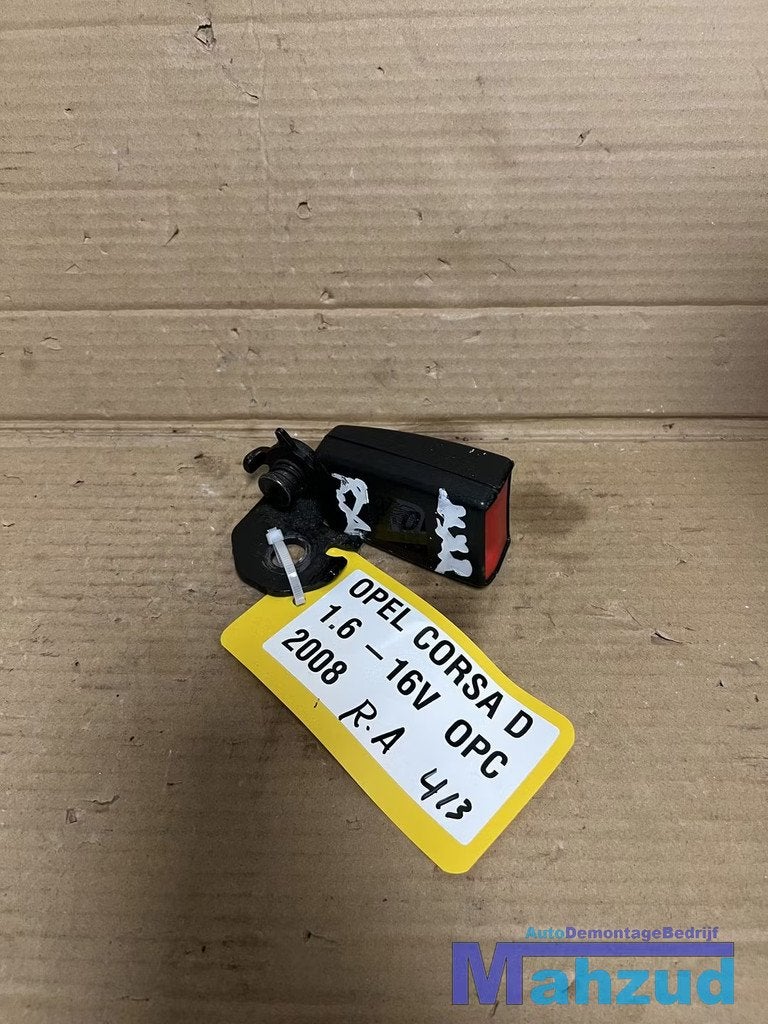OPEL CORSA D rechts achter gordel sluiting insteek 2005-2014, Gebruikt, Opel Automobile GmbH, Kontakt@opel-infoservice.de, Opel