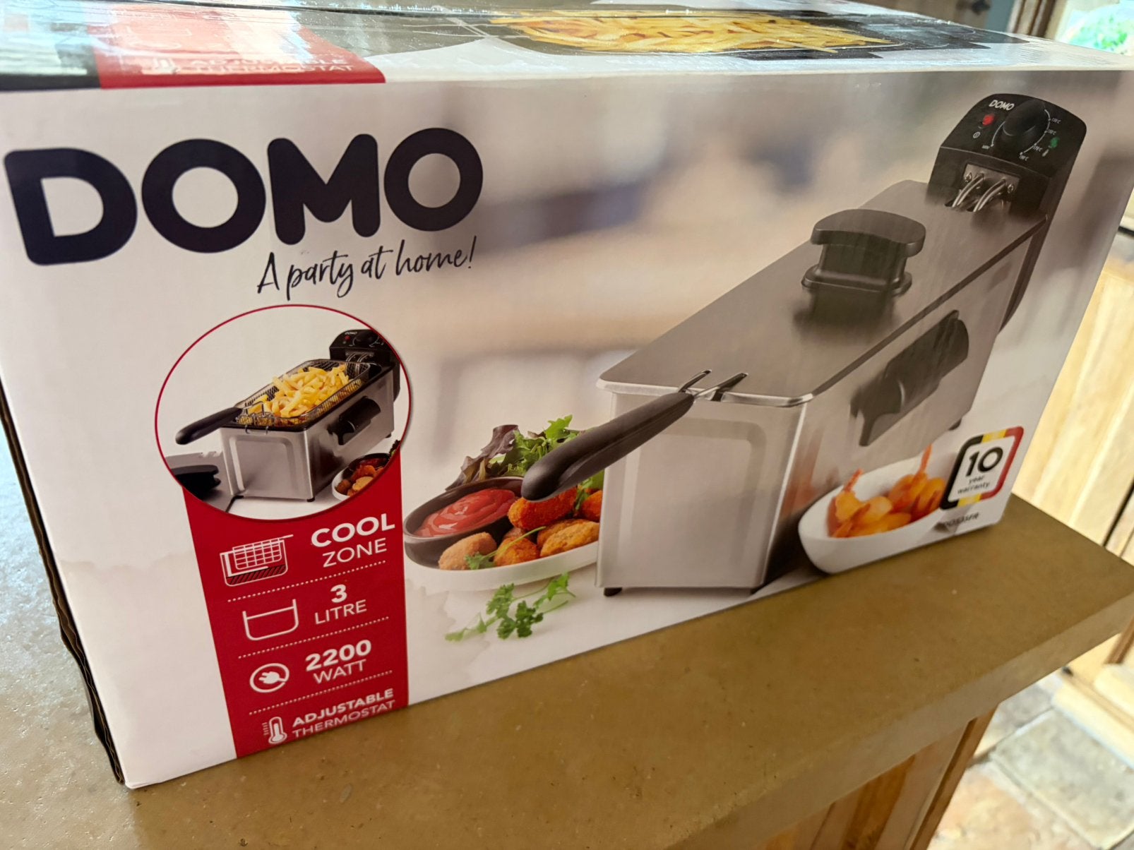 Domo DO535FR, Elektronische apparatuur, Frituurpannen, Ophalen, Nieuw