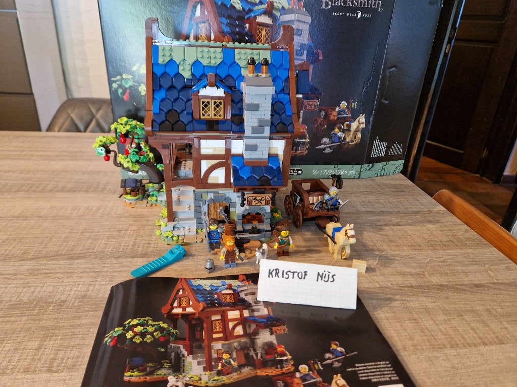 Lego Middeleeuwse smid, Instructions incluses, Lego, Ensemble complet, Comme neuf
