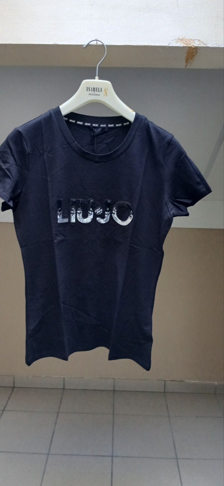 t-shirt à col rond de Liujo sport, Manches courtes, Enlèvement ou Envoi, Liu Jo, Noir