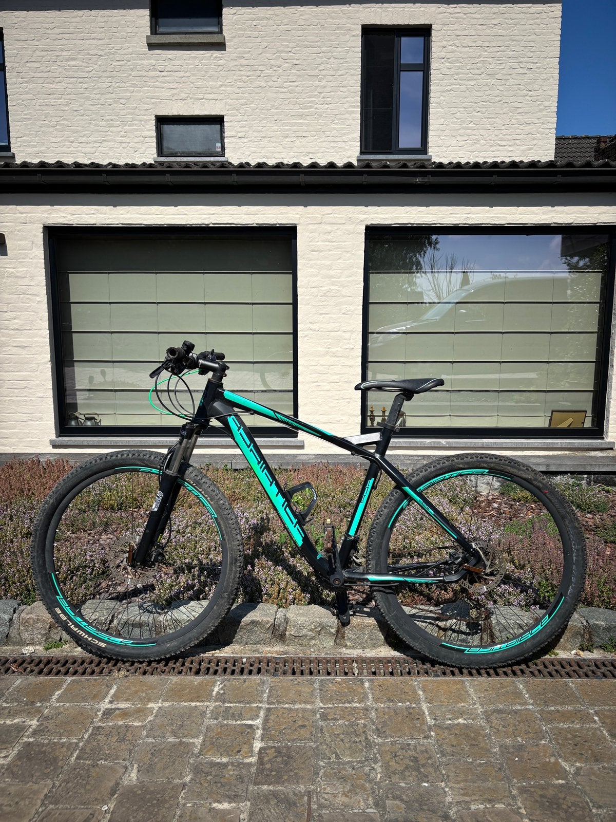 Mountainbike, Fietsen en Brommers, Gebruikt, Hardtail, Heren, Schijfrem