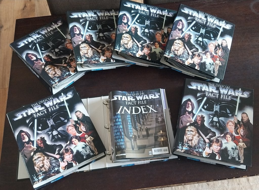 Star Wars Fact Files, Verzamelen, Ophalen, Zo goed als nieuw, Boek of Poster
