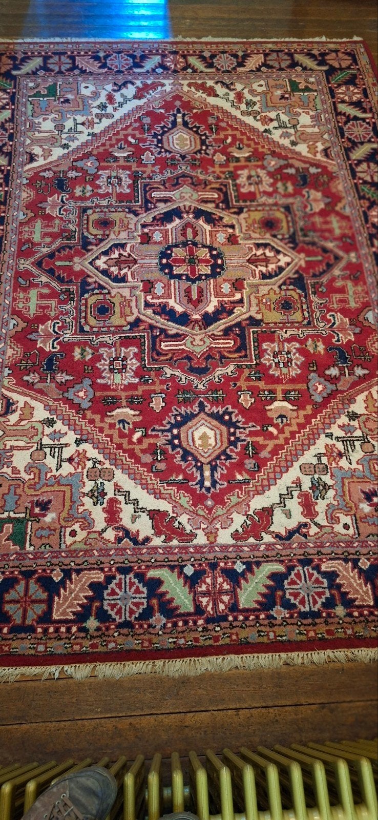 tapis indien, Enlèvement