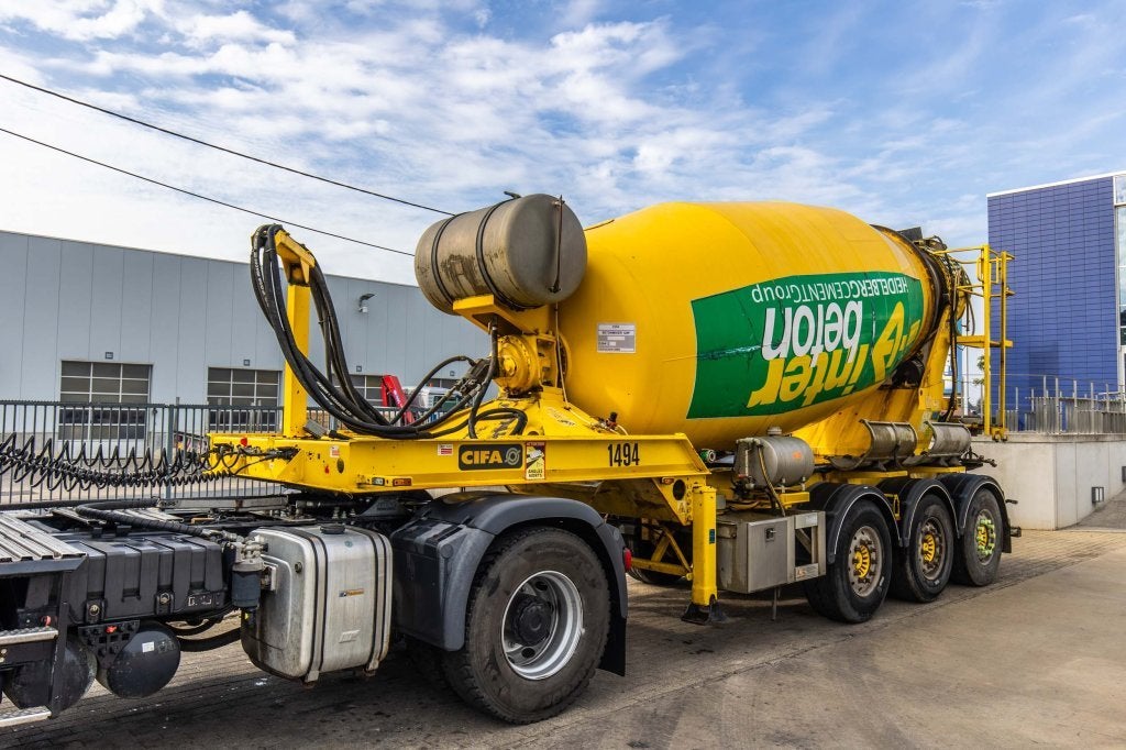 MOL BETON MIXER/MALAXEUR/MISCHER 12M3, Autos, Achat, Entreprise, Autres carburants, Remorques et Semi-remorques